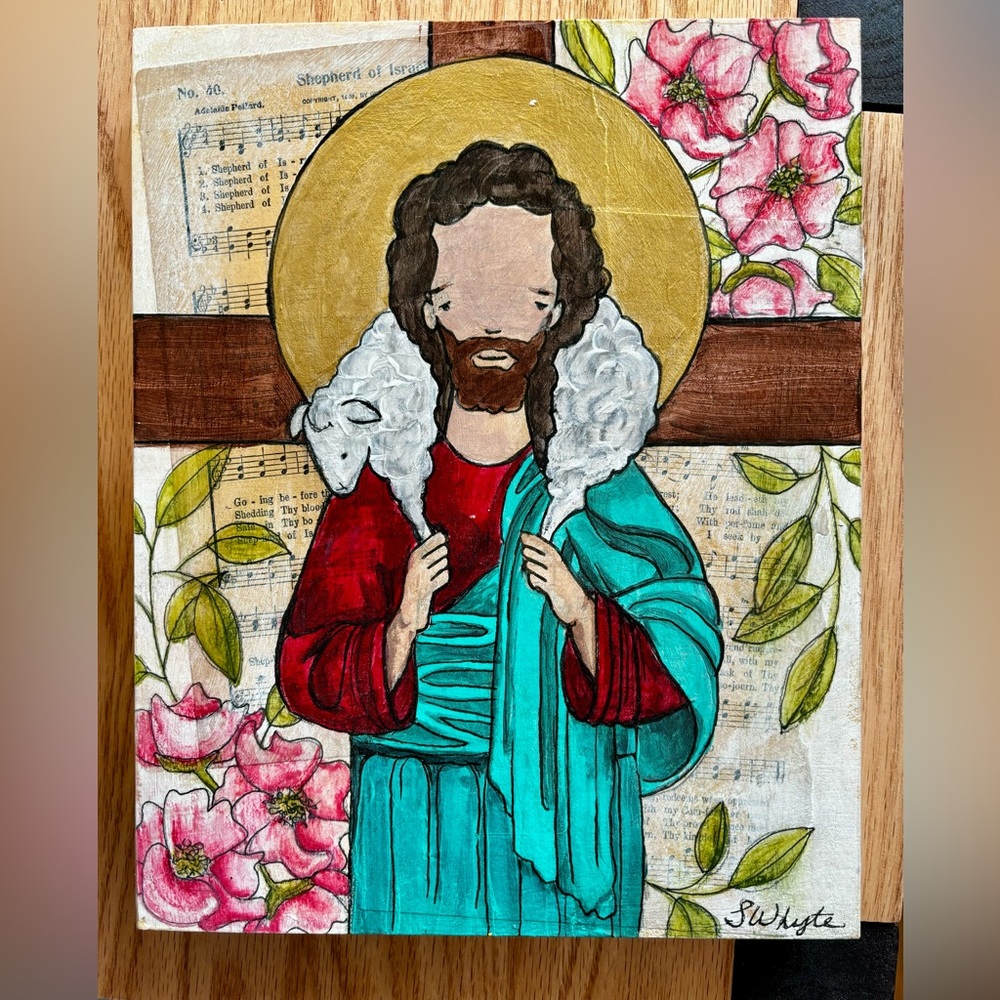 Original art piece by Alberta artist, Sarah Whyte.